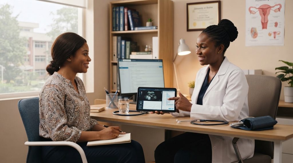 Gynaecological surgery consultation for female reproductive health